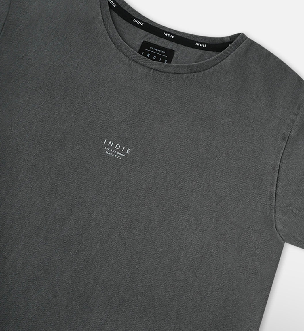 Indie Kids - The Marcoola Tee - Gunmetal