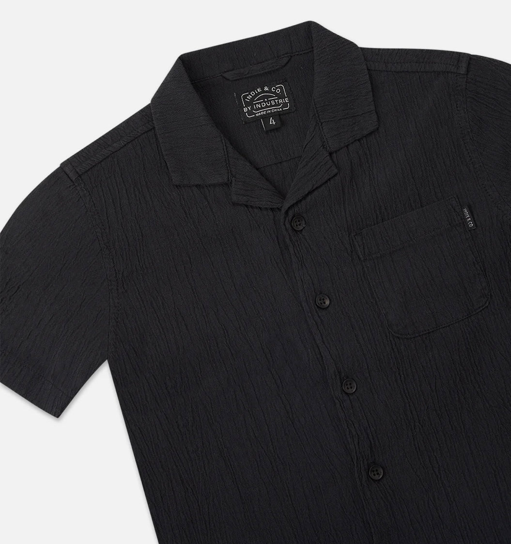 Indie Kids - The Indie Magna S/S Shirt - Washed Black