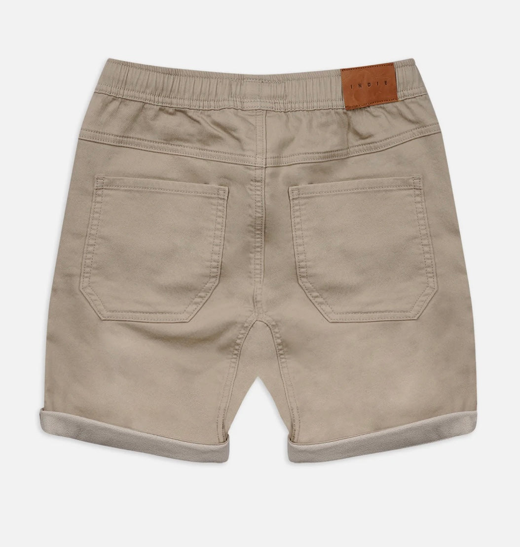 Indie Kids - Arched Drifter Short - New Stone