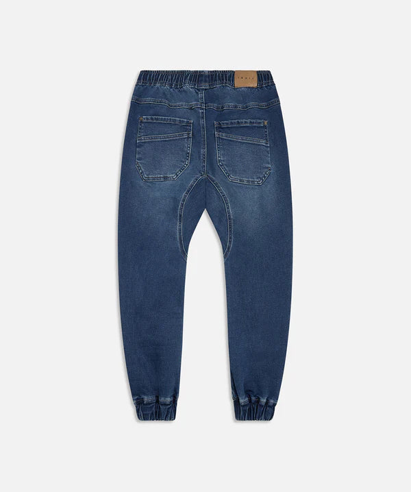 Indie Kids - the arched drifter pant - dark denim jeans