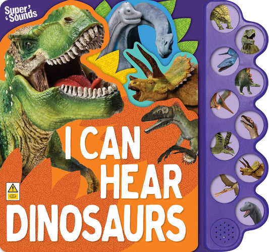 10-Button Sound Book I Can Hear Dinosaurs Vol. 2
