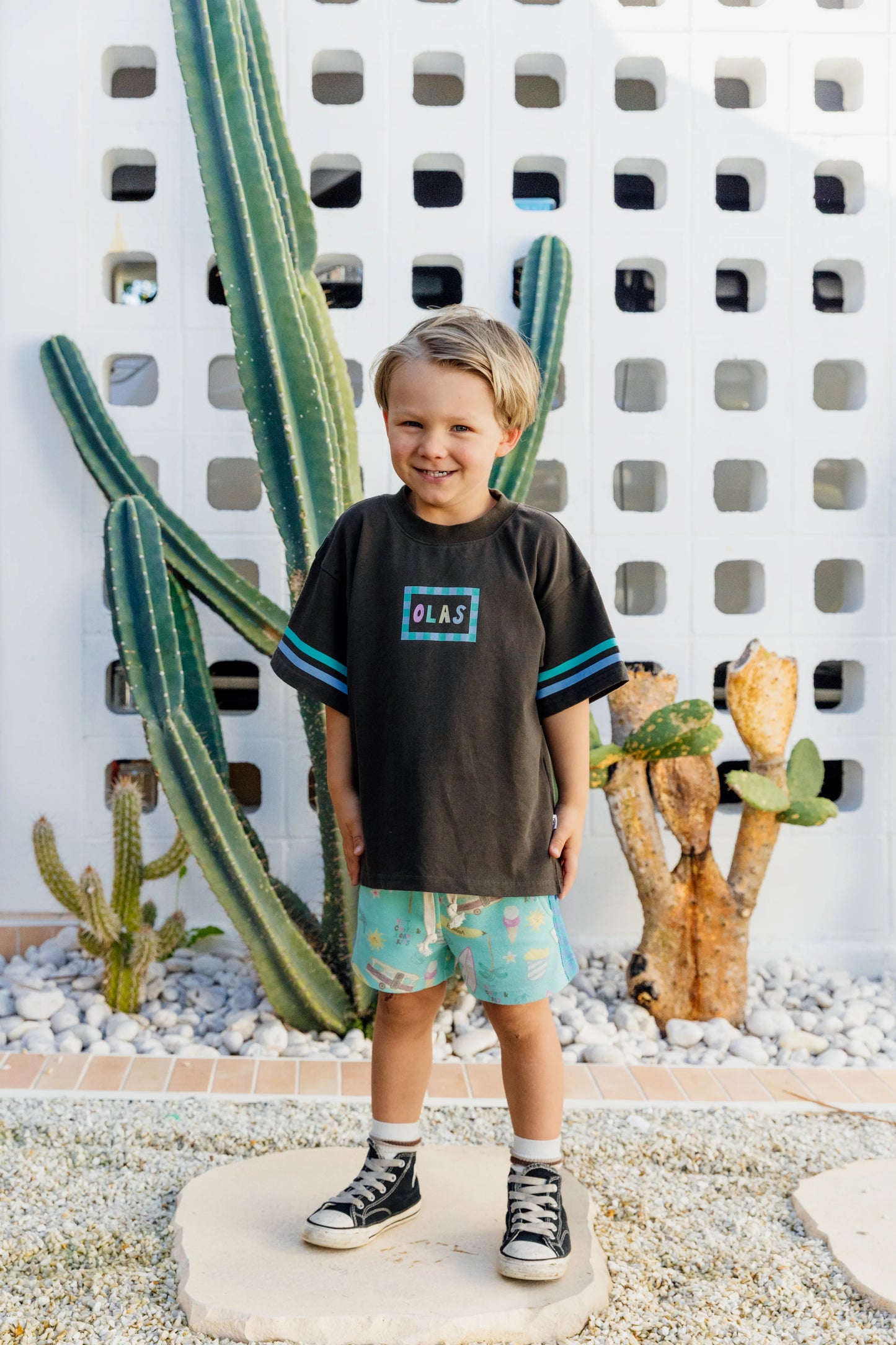 Road Trip Mini Short Pool Blue