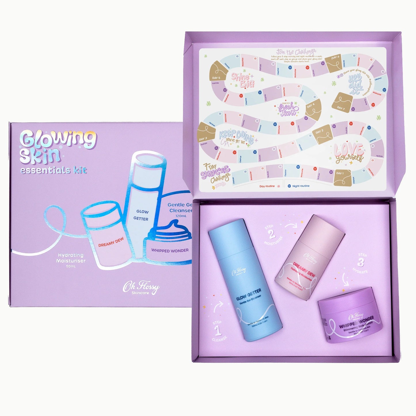 Oh Flossy - Glowing Skin Essentials Kit