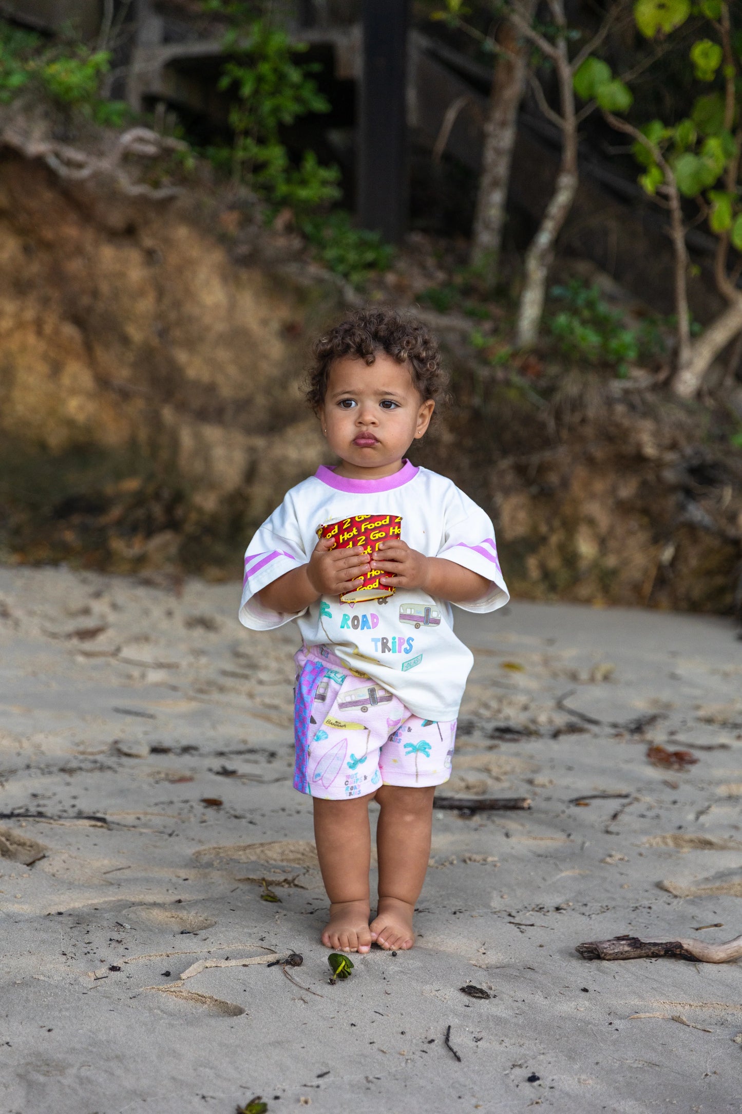 Road Trip Mini Short Chiffon