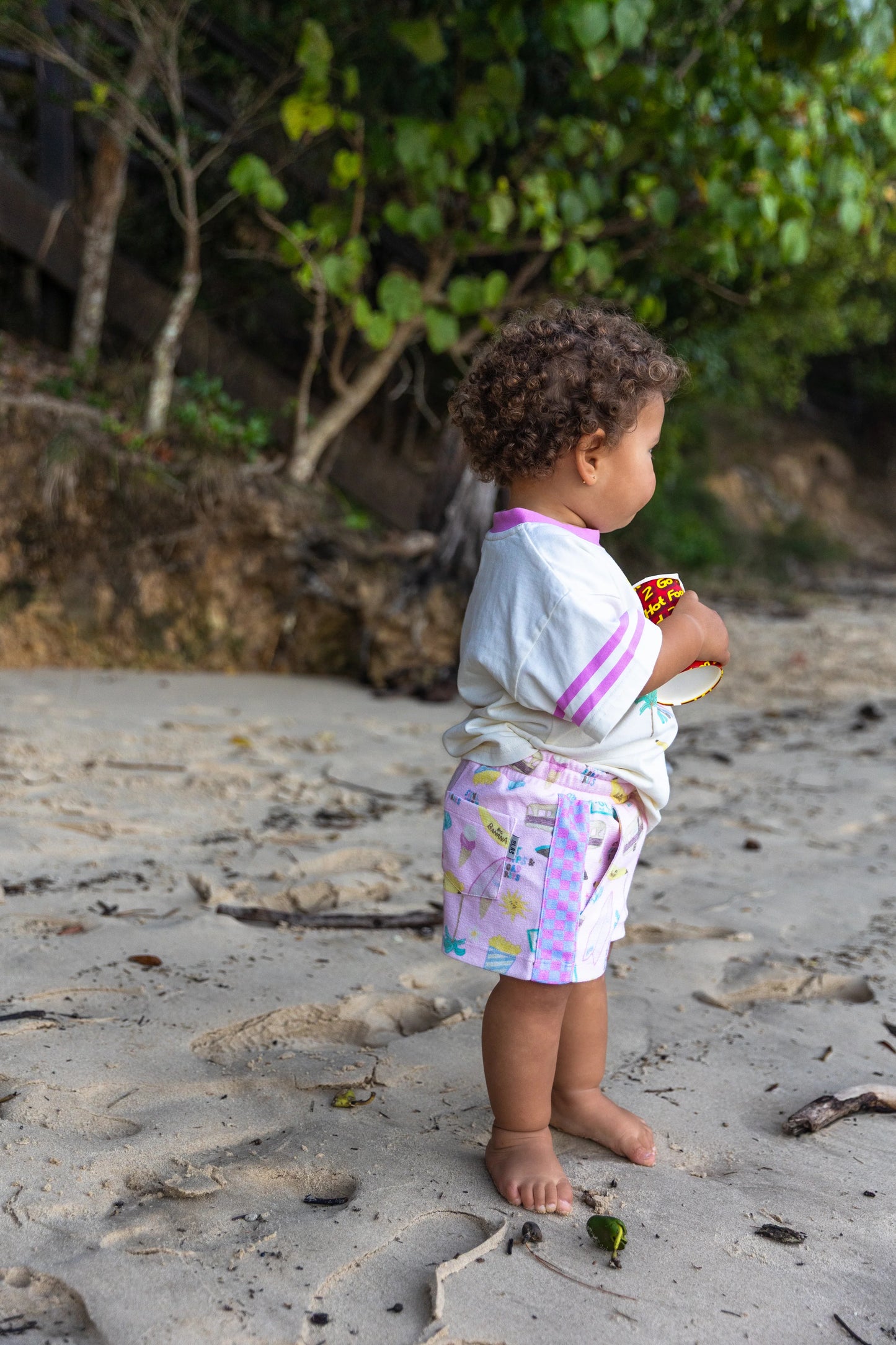 Road Trip Mini Short Chiffon