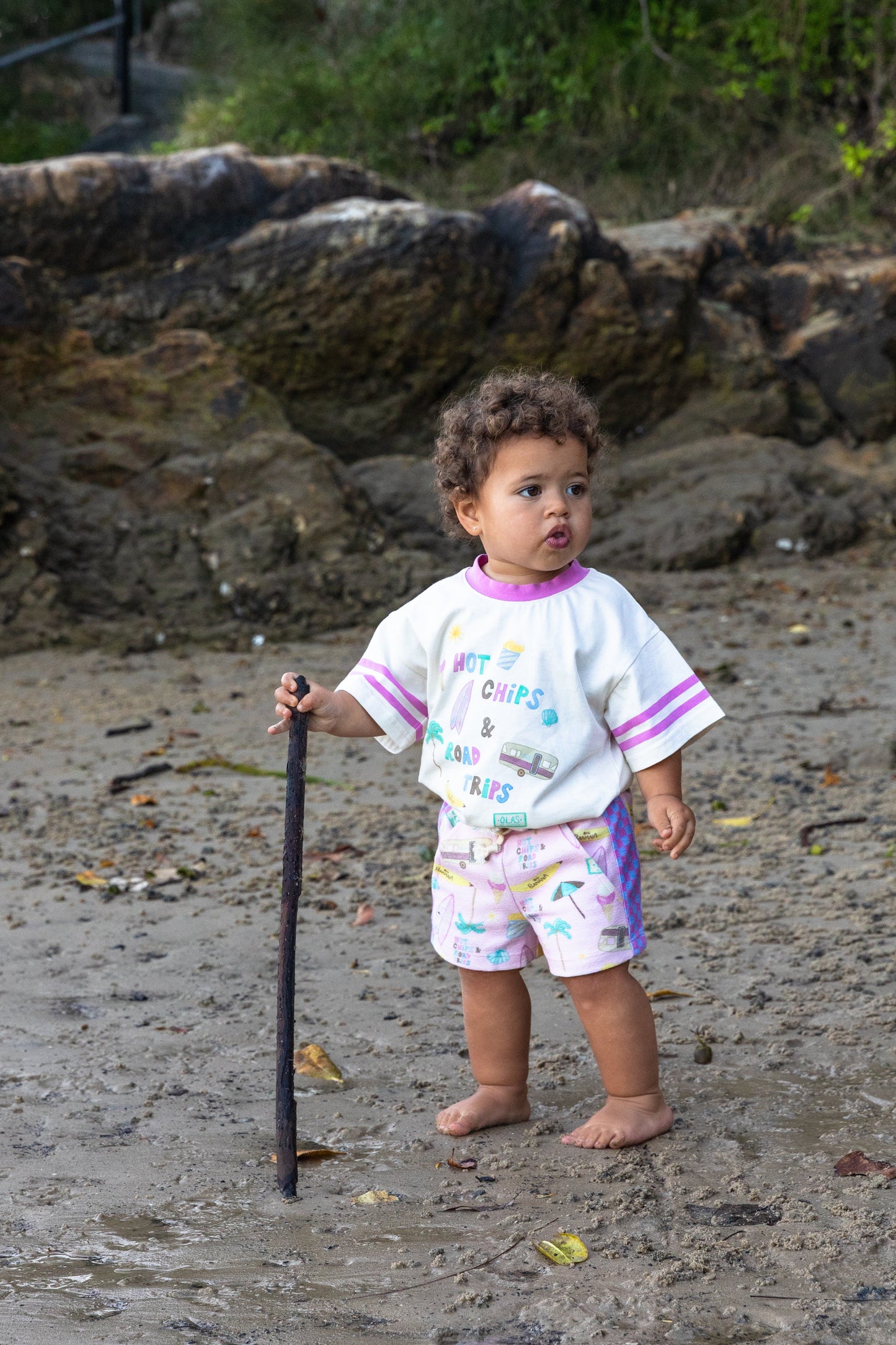 Road Trip Mini Short Chiffon