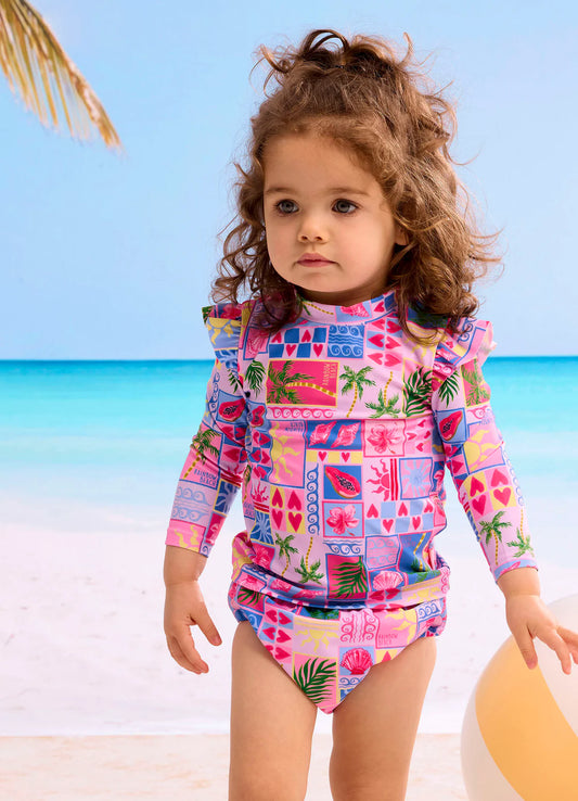 Seafolly Rainbow Beach Rashie Set - Rainbow Beach