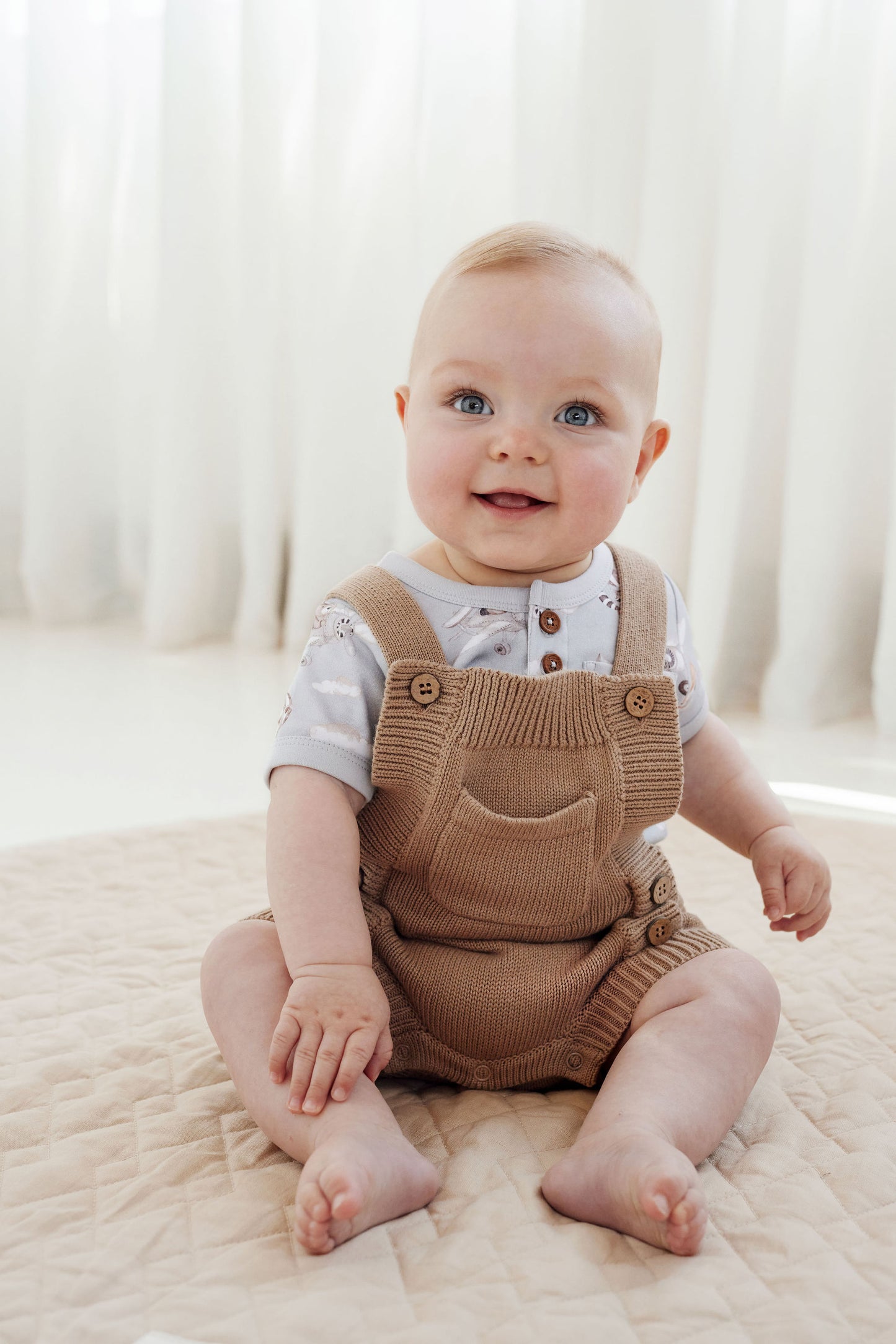 Flying Friends Henley Top