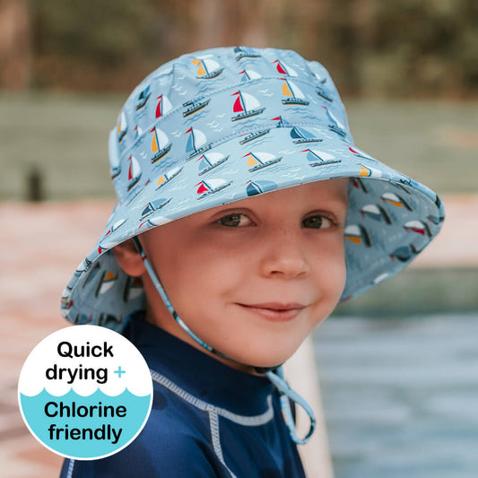 Bedhead Hats - Kids Classic Beach Bucket Hat - Sails