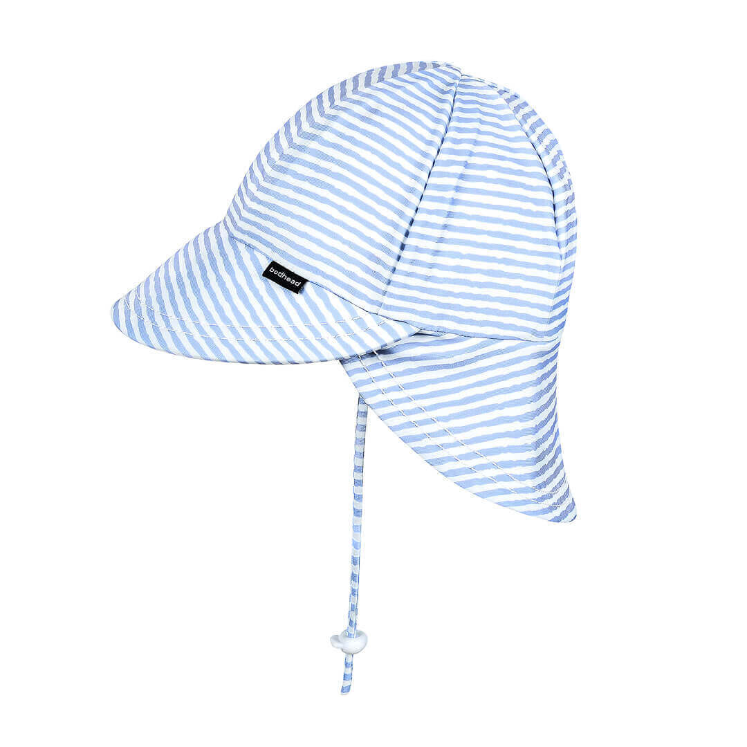 Kids Swim Legionnaire Flap Beach Hat Stevie Stripe