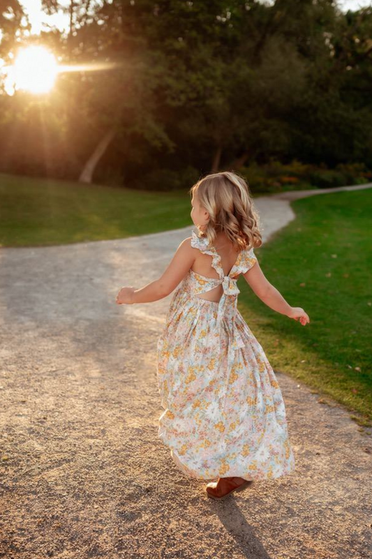 Daisy Floral Midi Dress