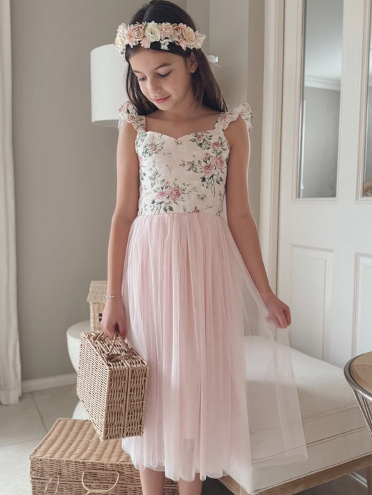 Aubrey Rose Girls Tulle Dress