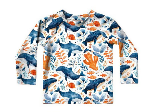 Swim Rashie Long Sleeve Sea Symphony