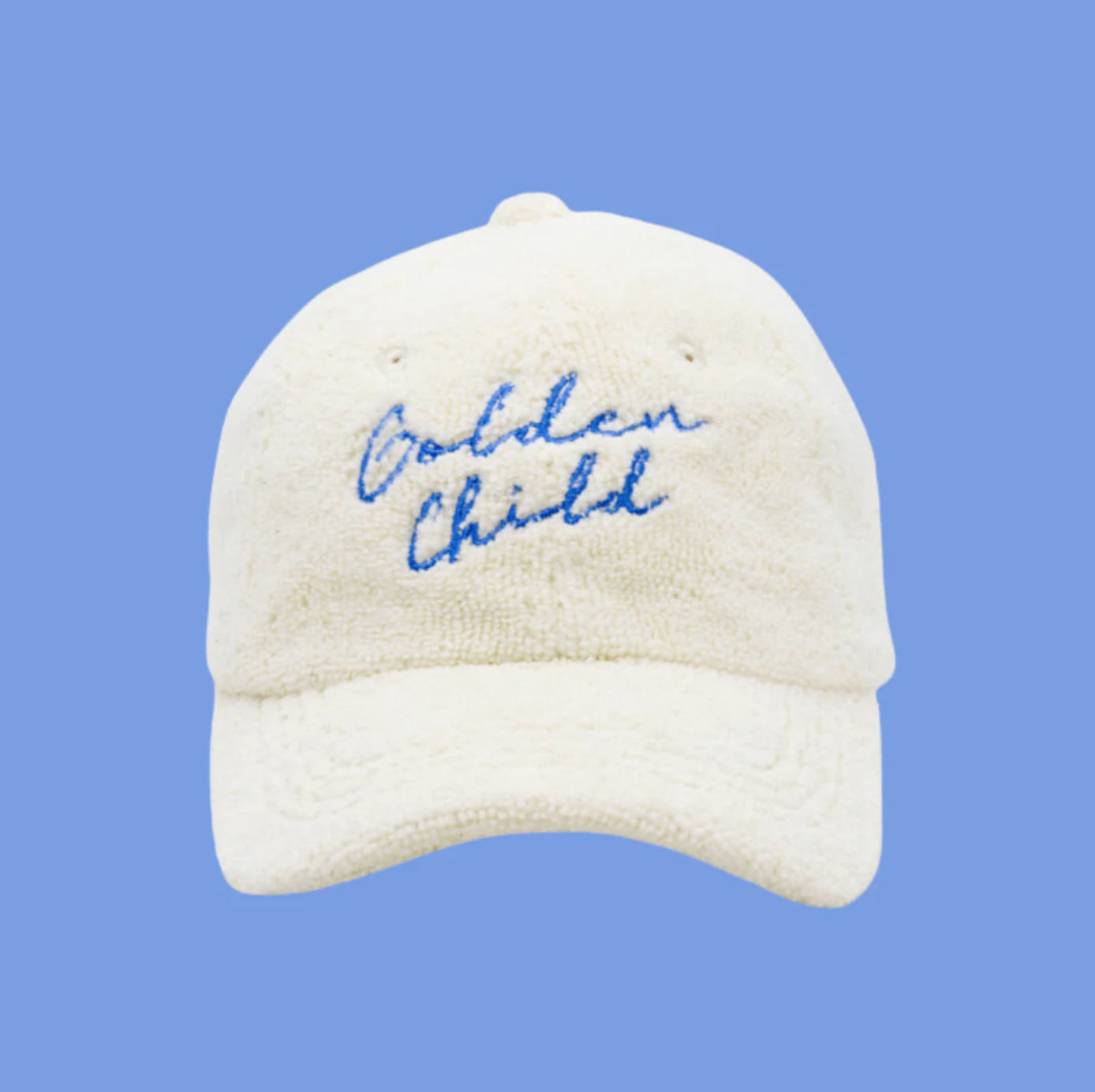 Terry Towelling Cap White