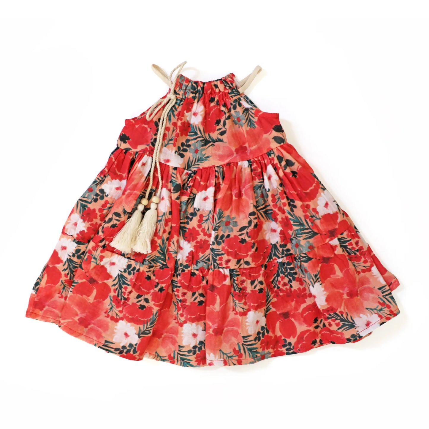 With Love For Kids Cotton Muslin Dress Noel