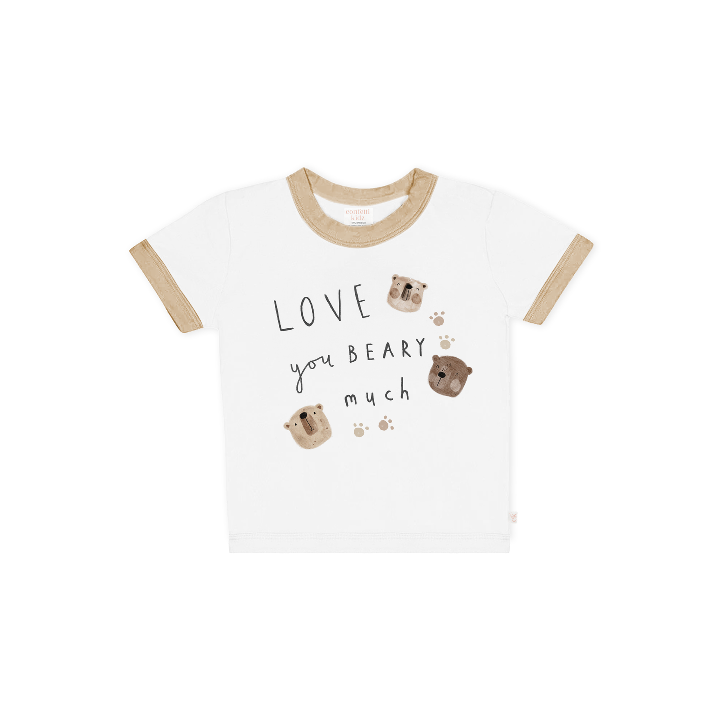 Confetti Kidz - Print Tee - Beary Cute