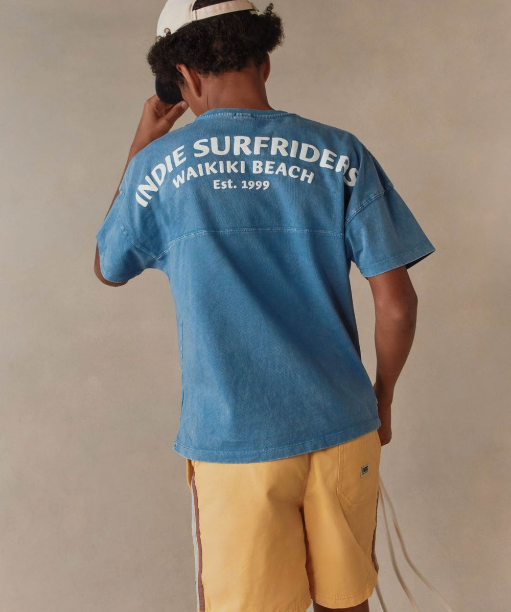 Indie Kids The Surfrider Tee Blue