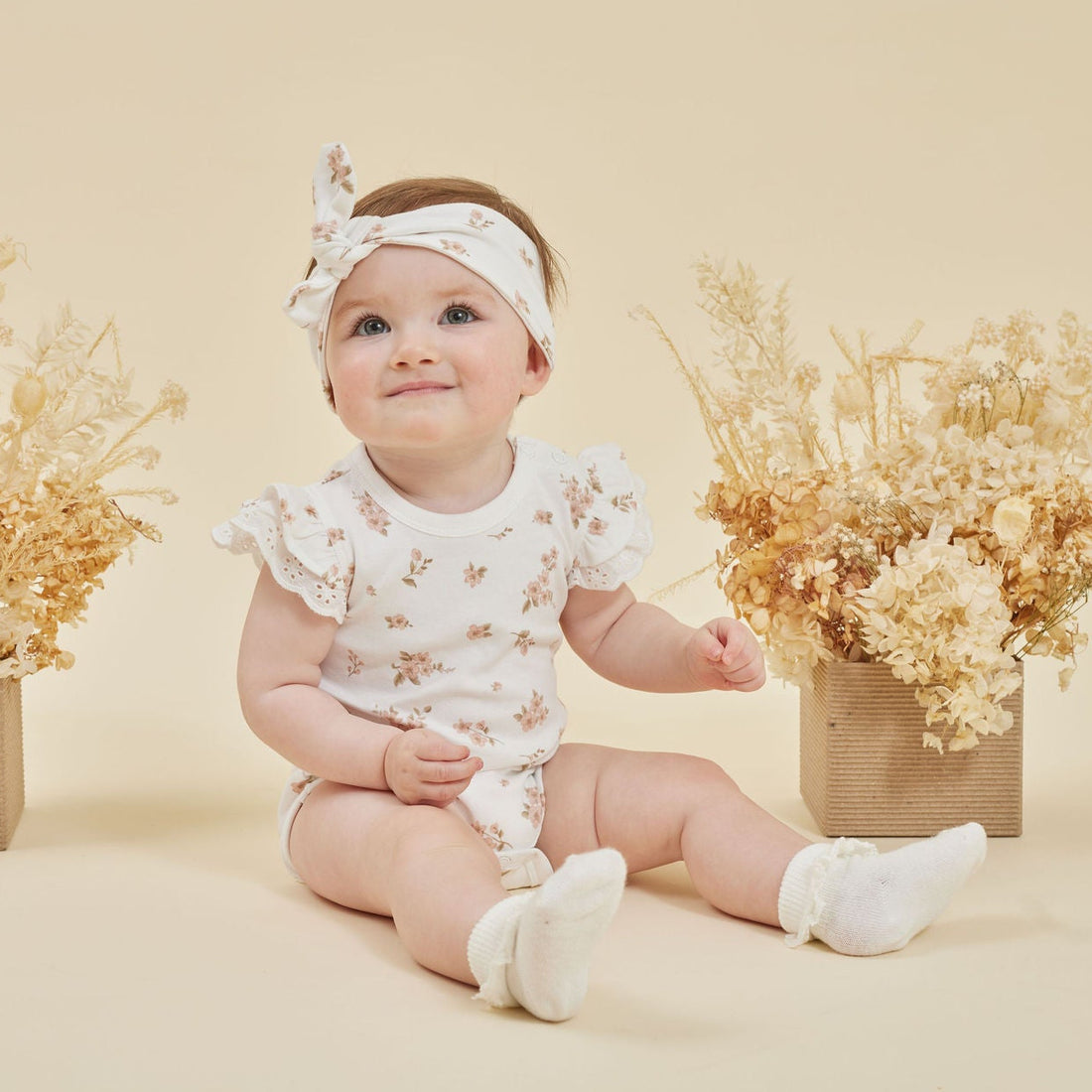 Aster & Oak - Blossom AOP Onesie