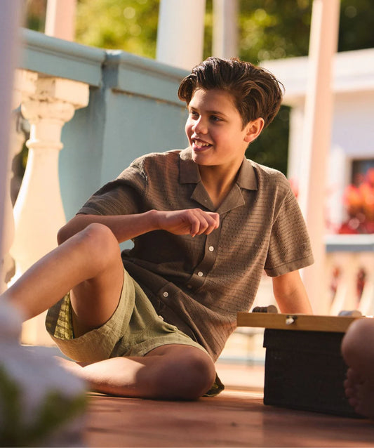 The Aman SS Shirt Bark