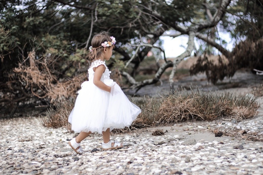 A Little Lacey - Layla Tutu Dress | White