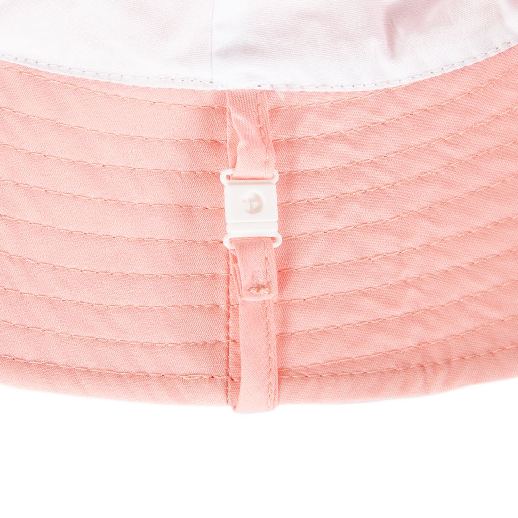 Blush Wide Brim Bucket Hat