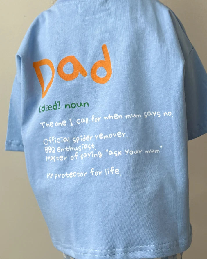 Signature Kids Tee - My Dad Fixes Everything - Blue