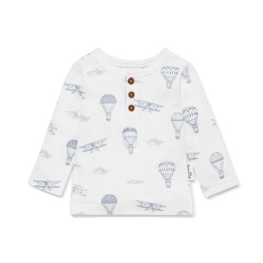 Aster & Oak - Air Balloon Henley Top