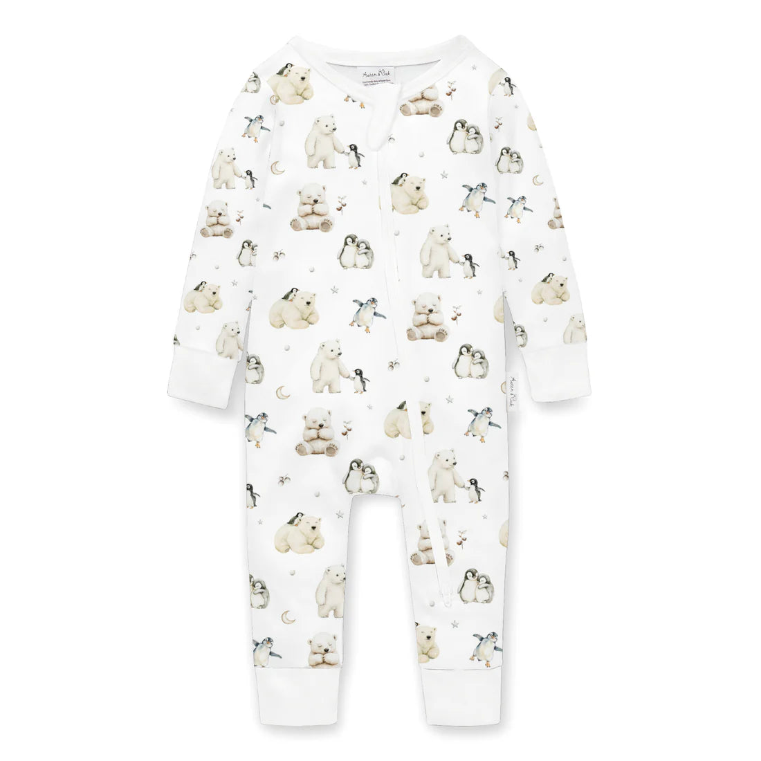 Polar Friends Zip Romper