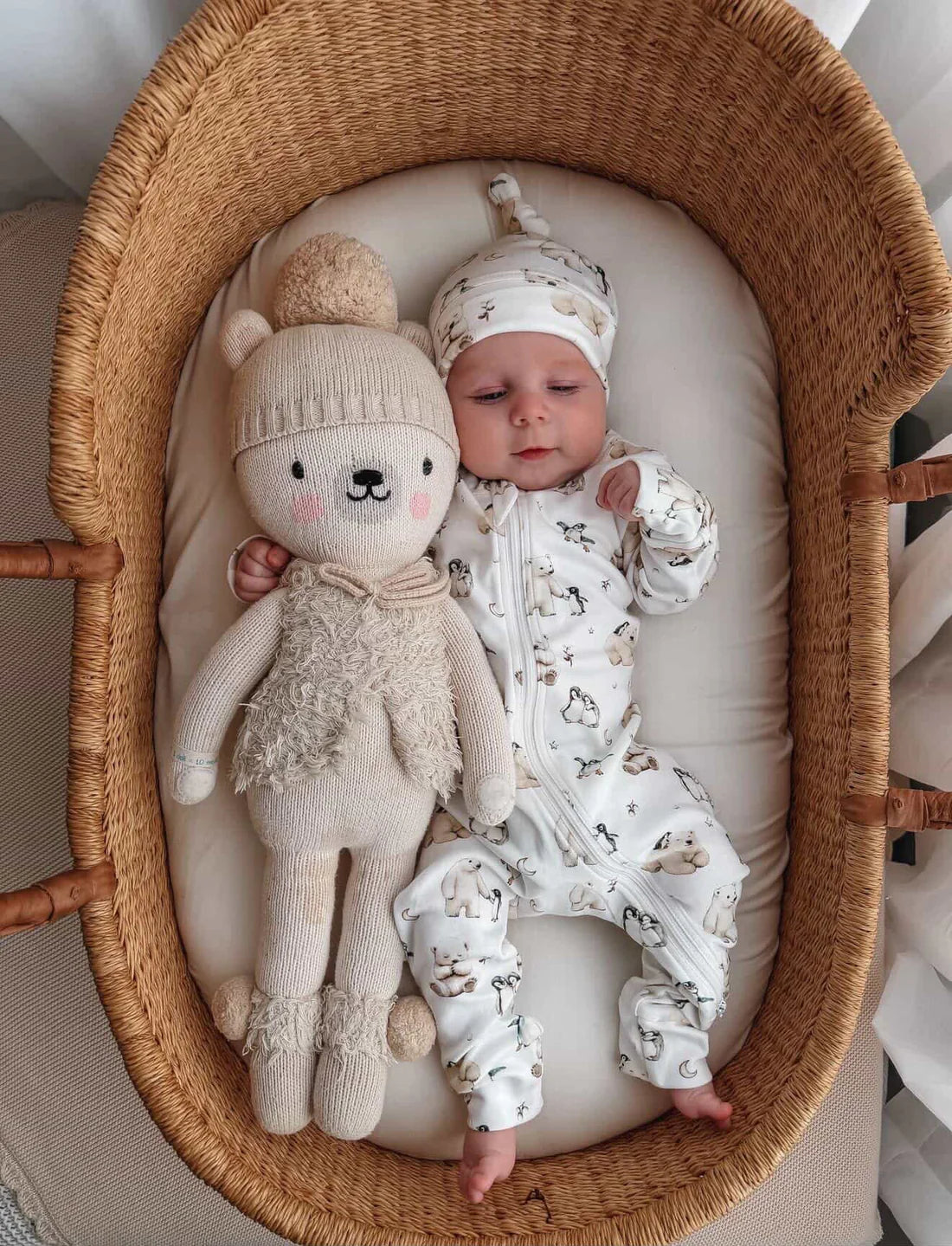 Polar Friends Zip Romper