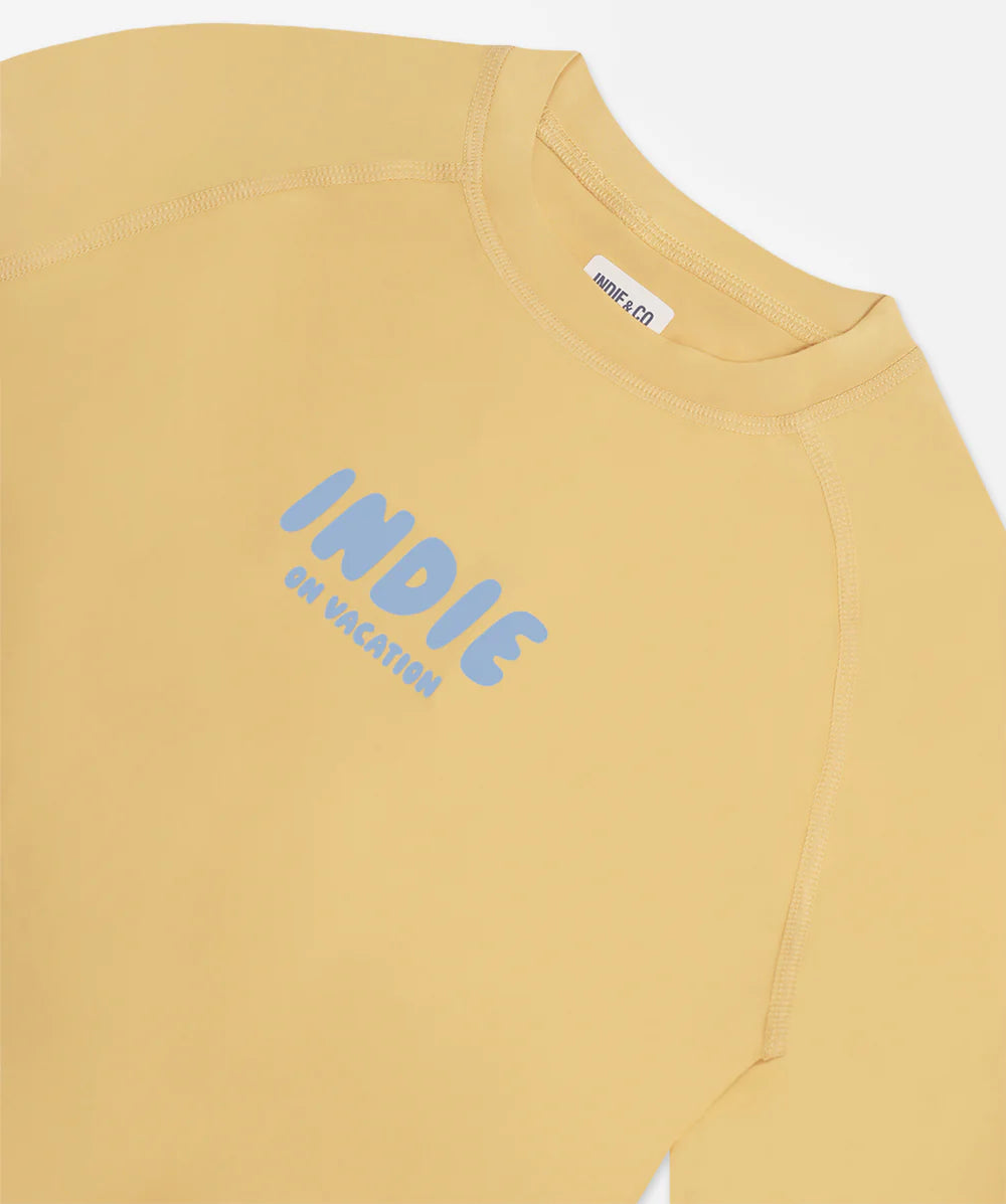 Indie Kids - The All Day L/S Rashie - Butter