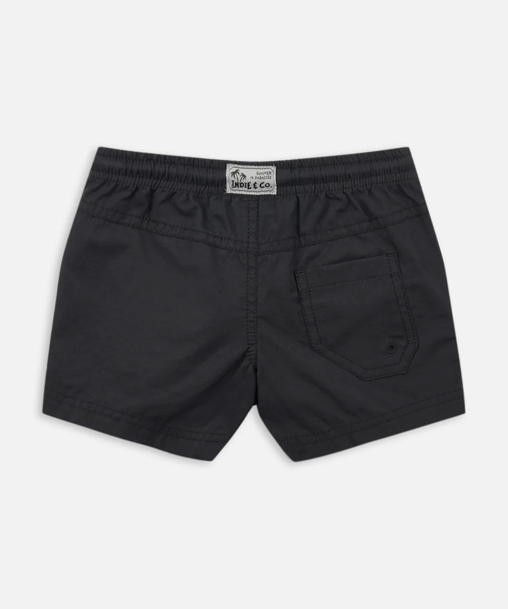 Indie Kids - The All Day Swim Trunk - Black