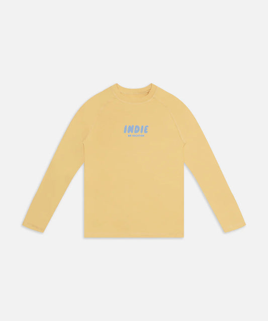 Indie Kids - The All Day L/S Rashie - Butter