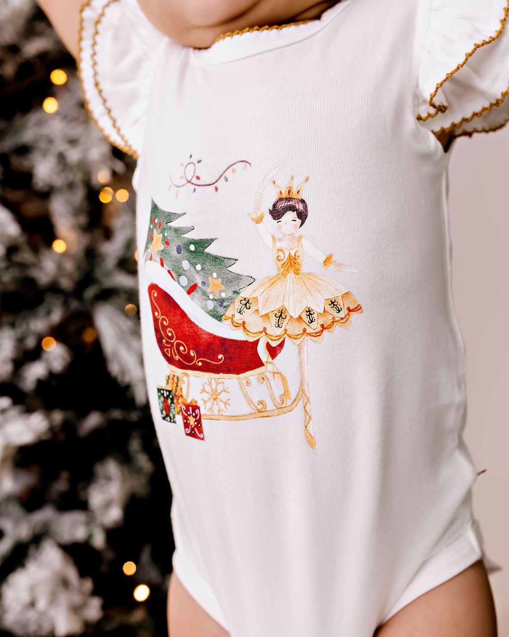 Confetti Kidz - Christmas Ballet Bodysuit