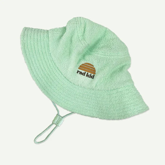 Rad Kid Terry Bucket Hat - Mint