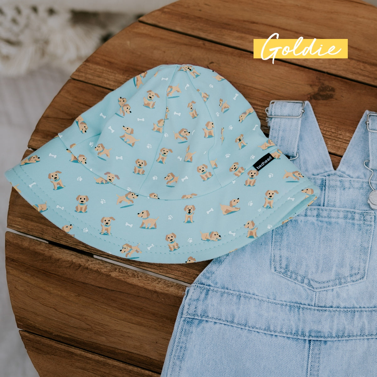 Bedhead - Toddler Bucket Sun Hat - Goldie