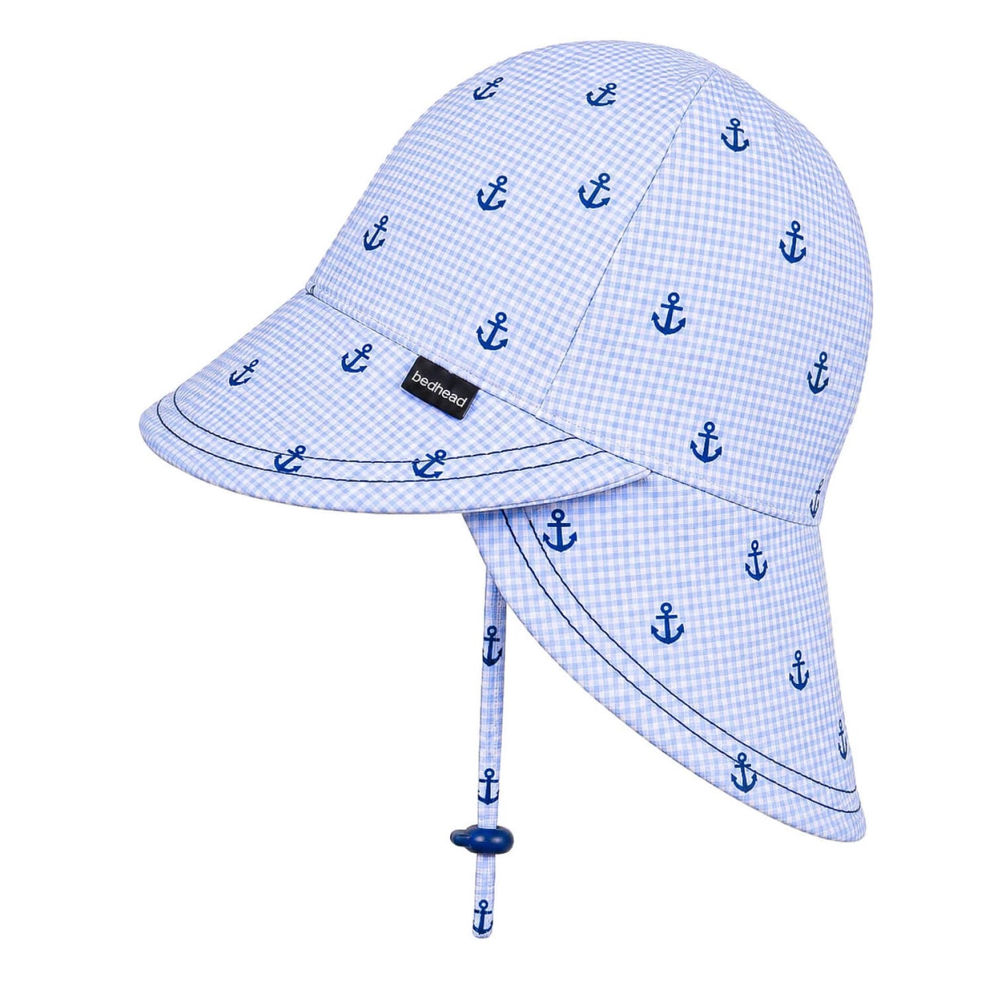Swim Legionnaire Flap Beach Hat - Anchor