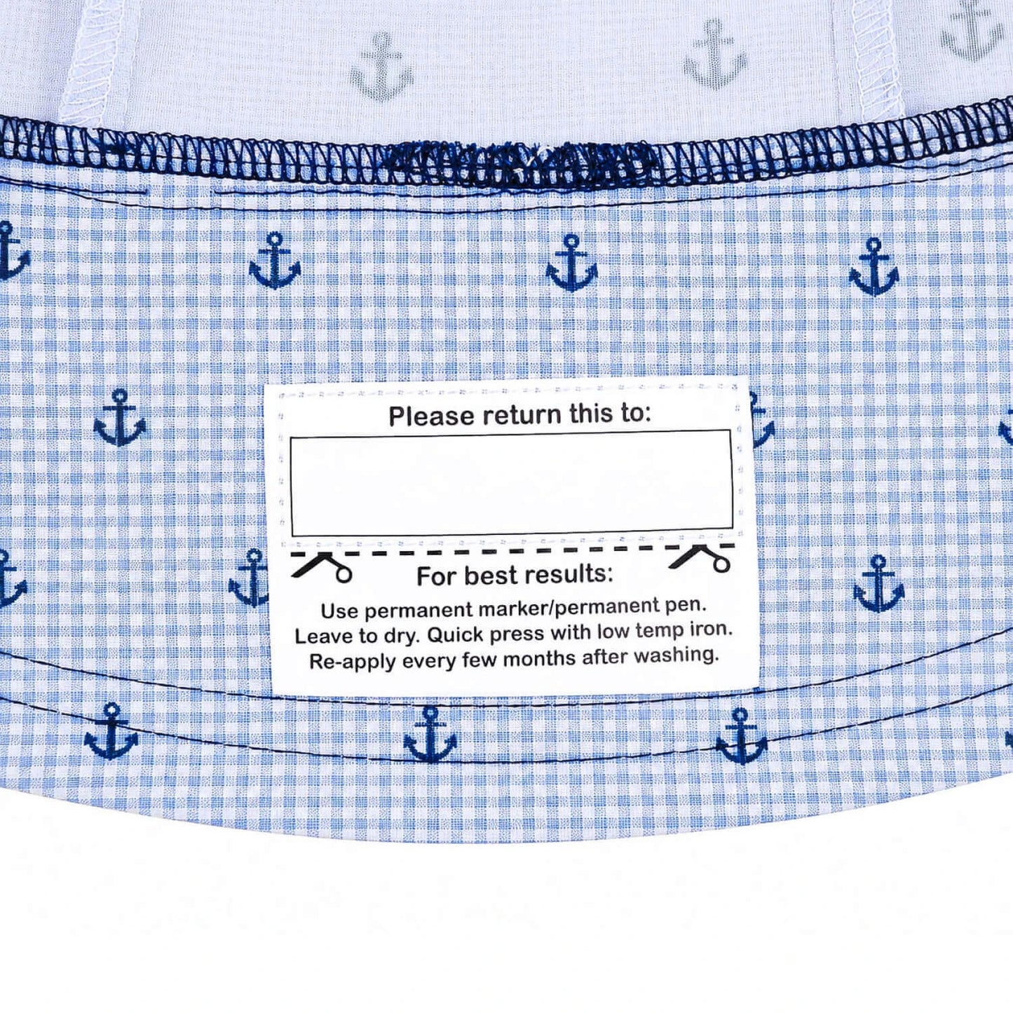 Swim Legionnaire Flap Beach Hat - Anchor