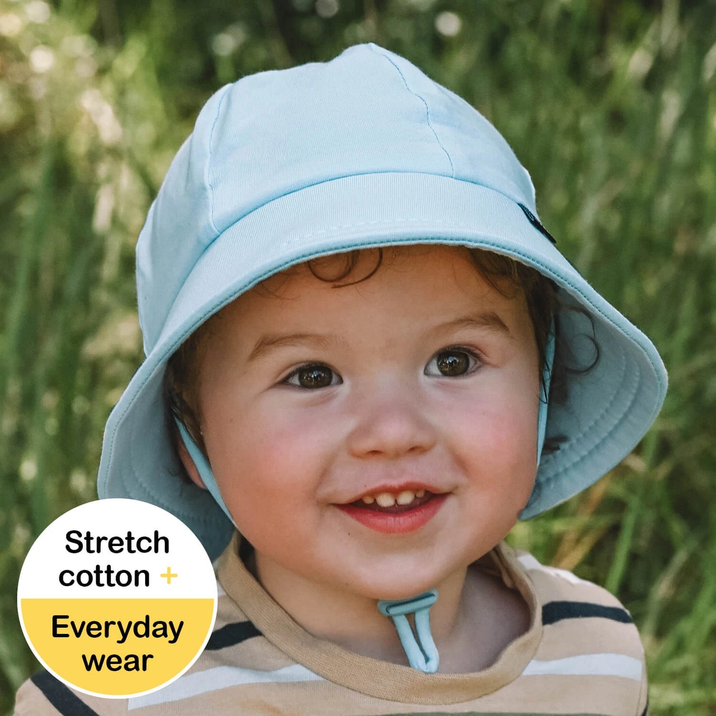 Toddler Bucket Sun Hat - Baby Blue