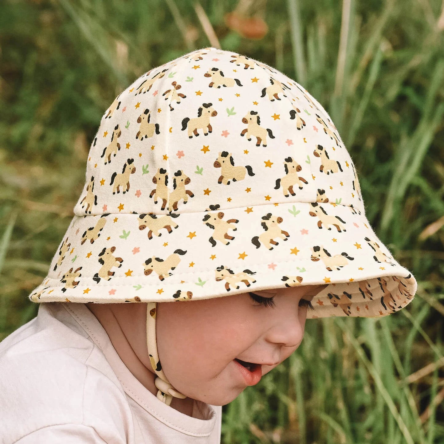 Toddler Bucket Sun Hat - Pony