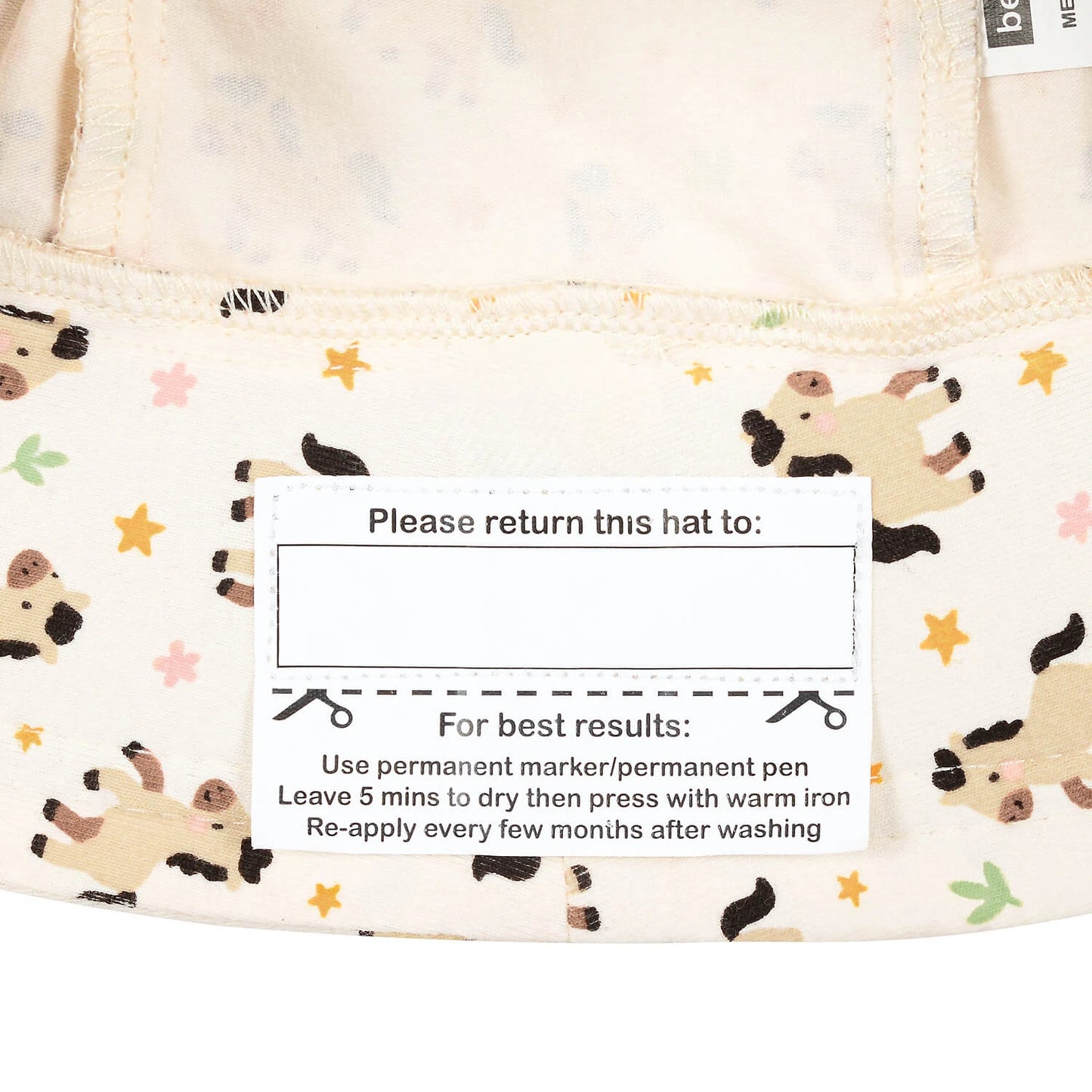 Toddler Bucket Sun Hat - Pony