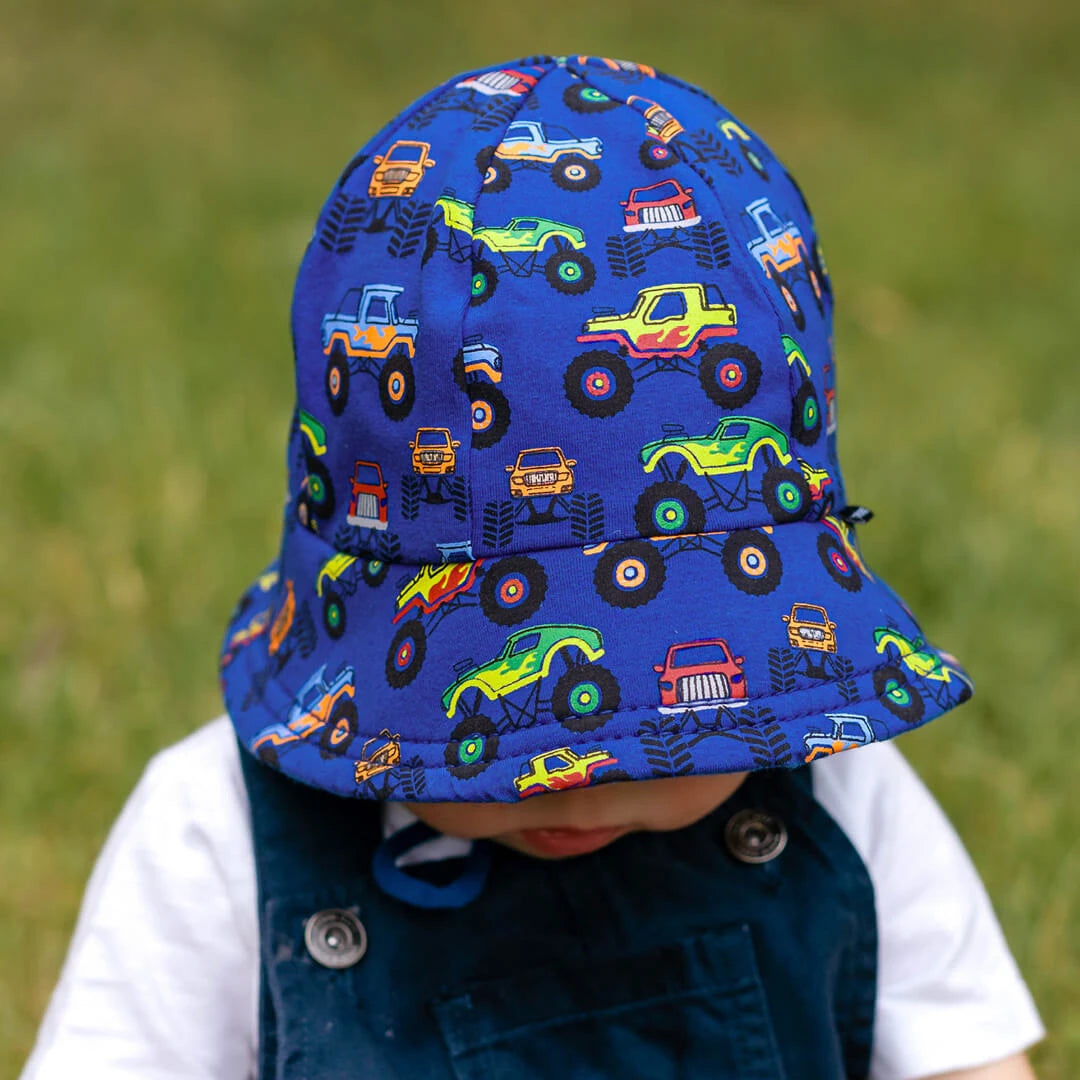 Toddler Bucket Sun Hat - Monster Truck