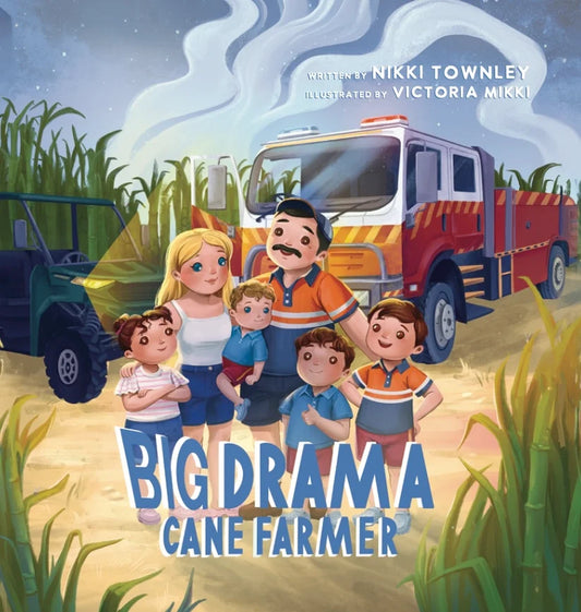 Big Drama Cane Farmer- Hard Cover Book