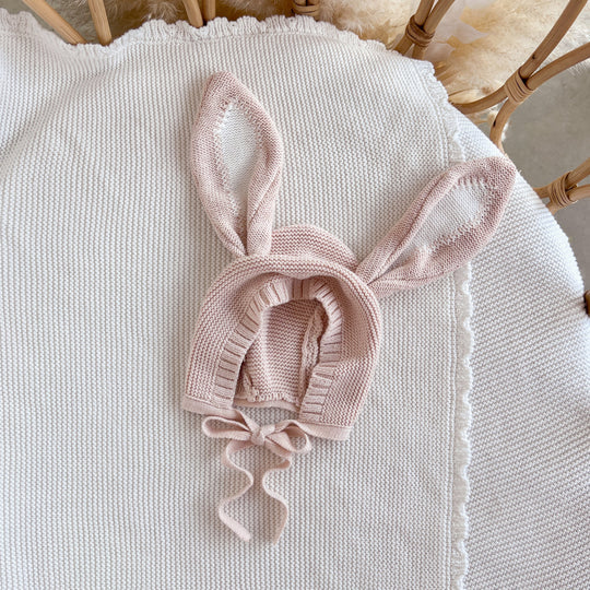 Flopsy Bunny Bonnet - Pink Lemonade