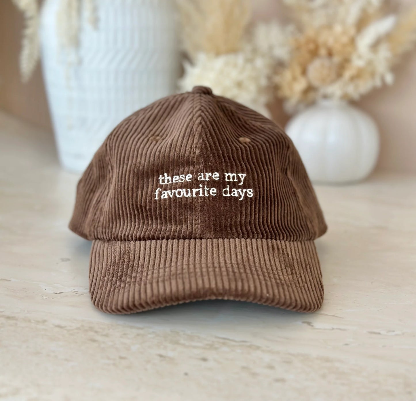 Adult & Kids 'Favourite Days' Unisex Cap Cocoa