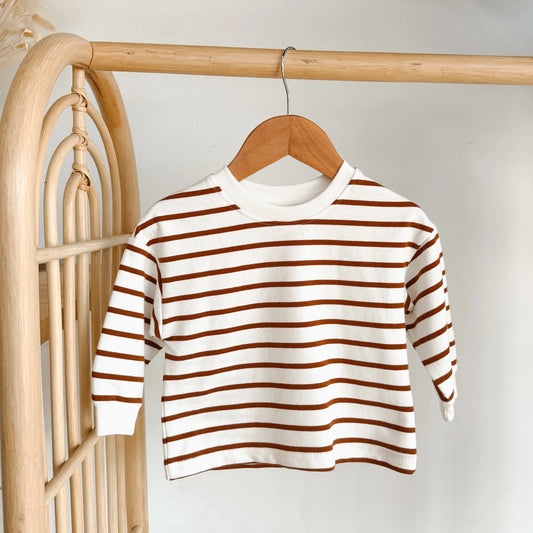 Stripe Long Sleeve - Canyon