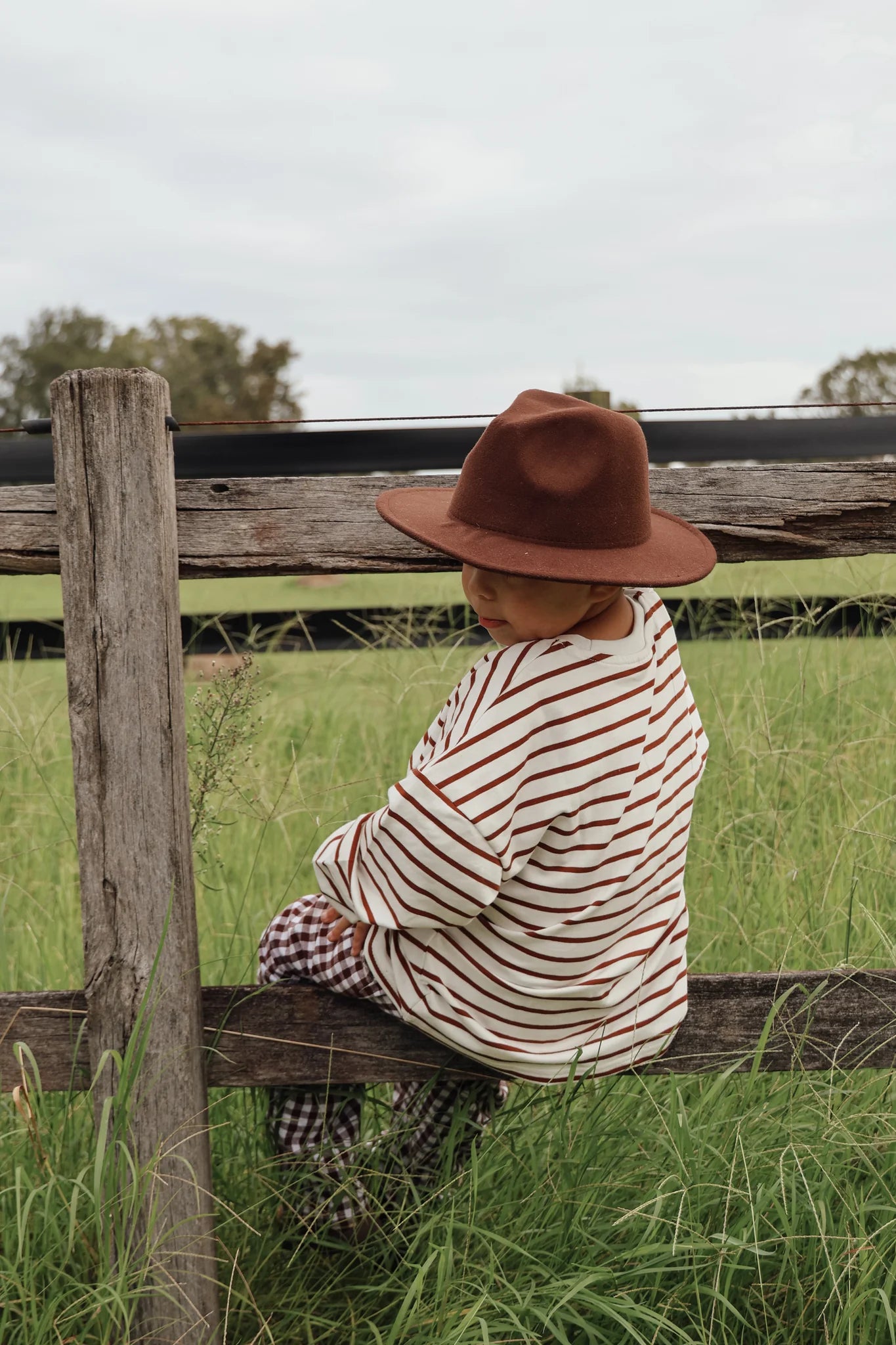 Stripe Long Sleeve - Canyon