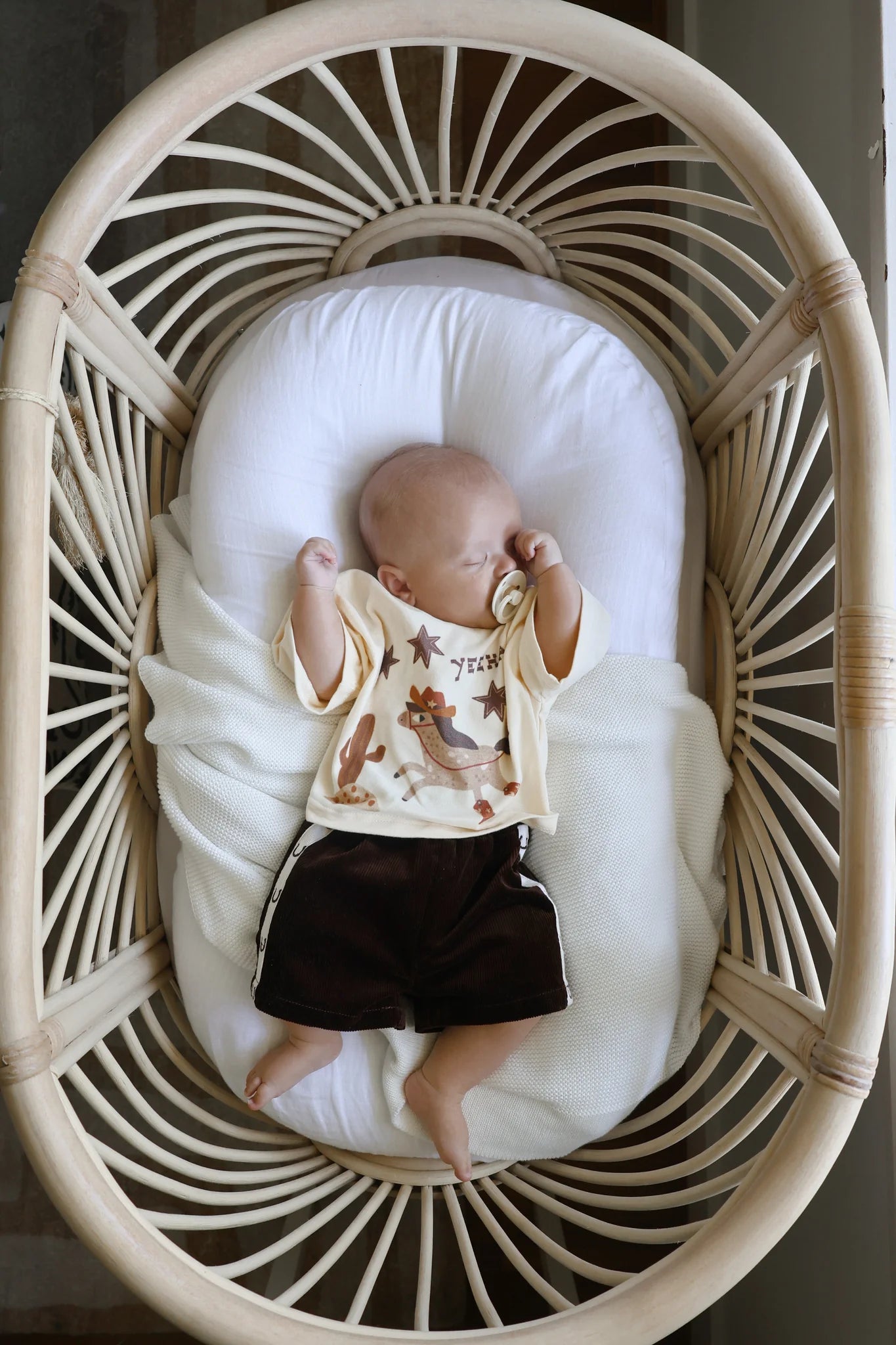 'Yeehaw' Slouch Tee - Buttermilk