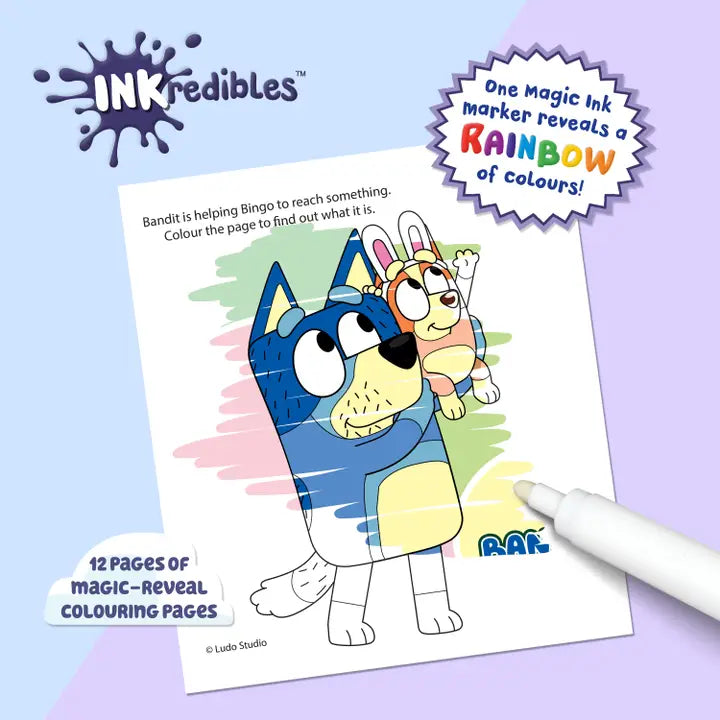 Inkredibles Magic Ink Bluey Easter