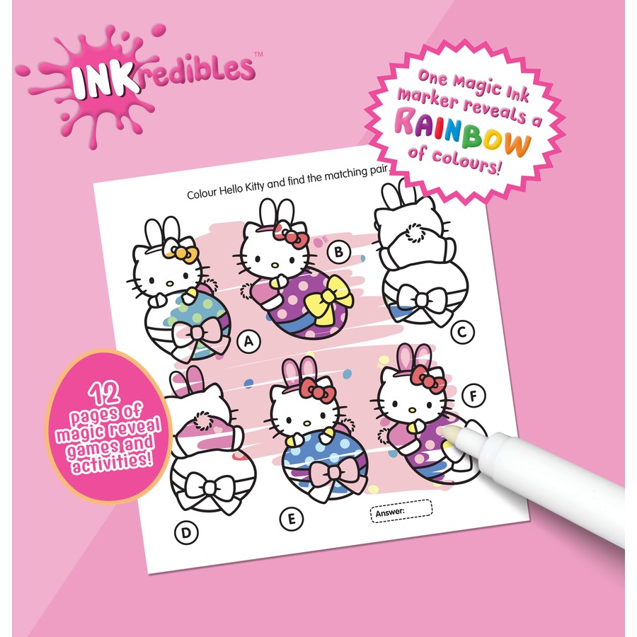 Inkredibles Activity Kit Hello Kitty Easter