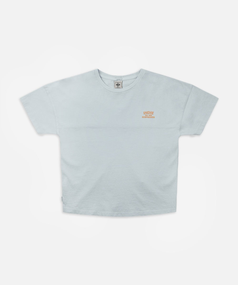 Indie Kids The Surfrider Tee Lt Cyan